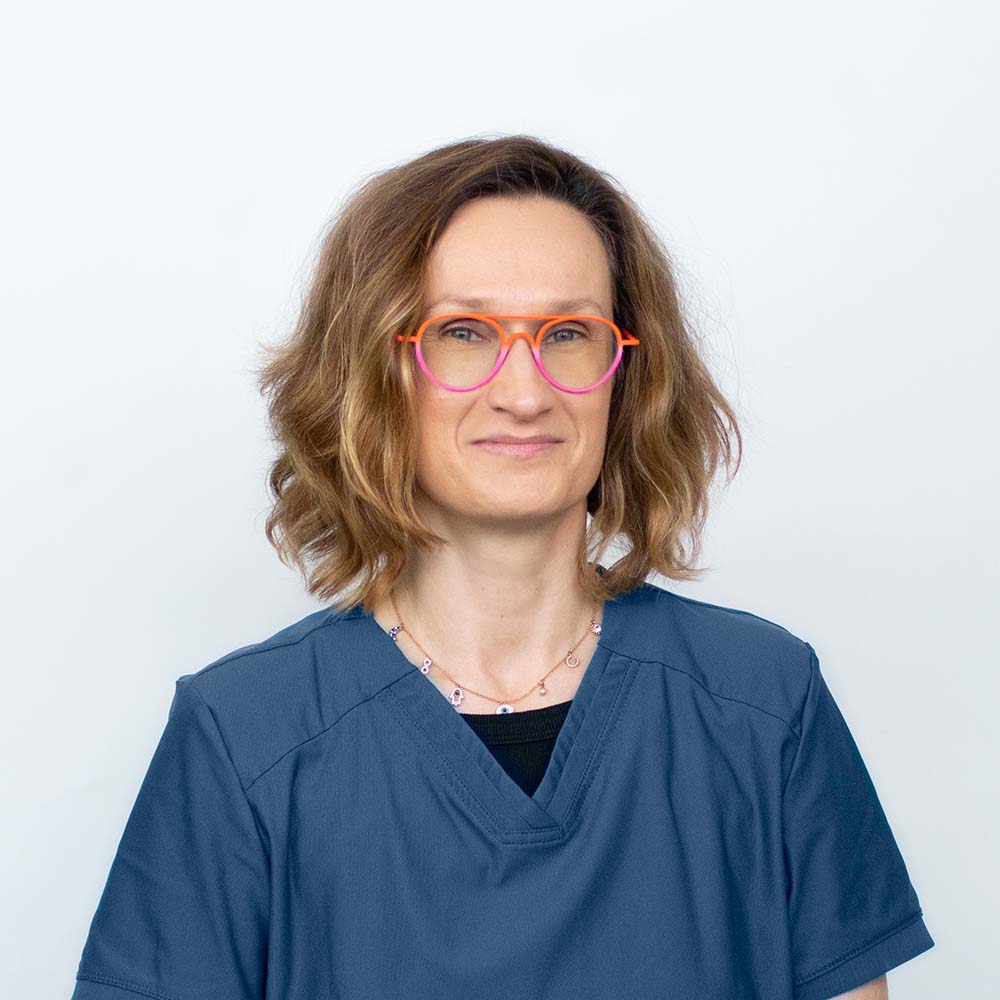 Portret ultrasonografistki Ingi Wocial z Kliniki Weterynaryjnej Multiwet w Warszawie.